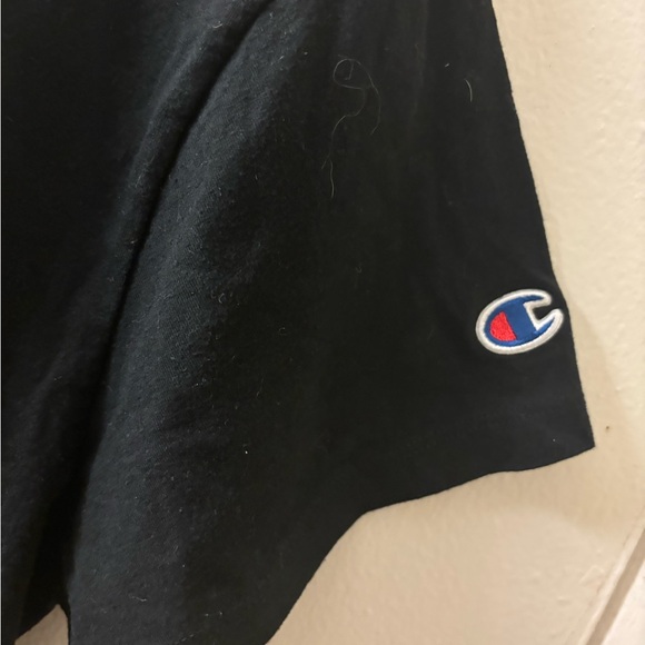 Champion Black Short Sleeve Men's Tee - Picture 2 of 3